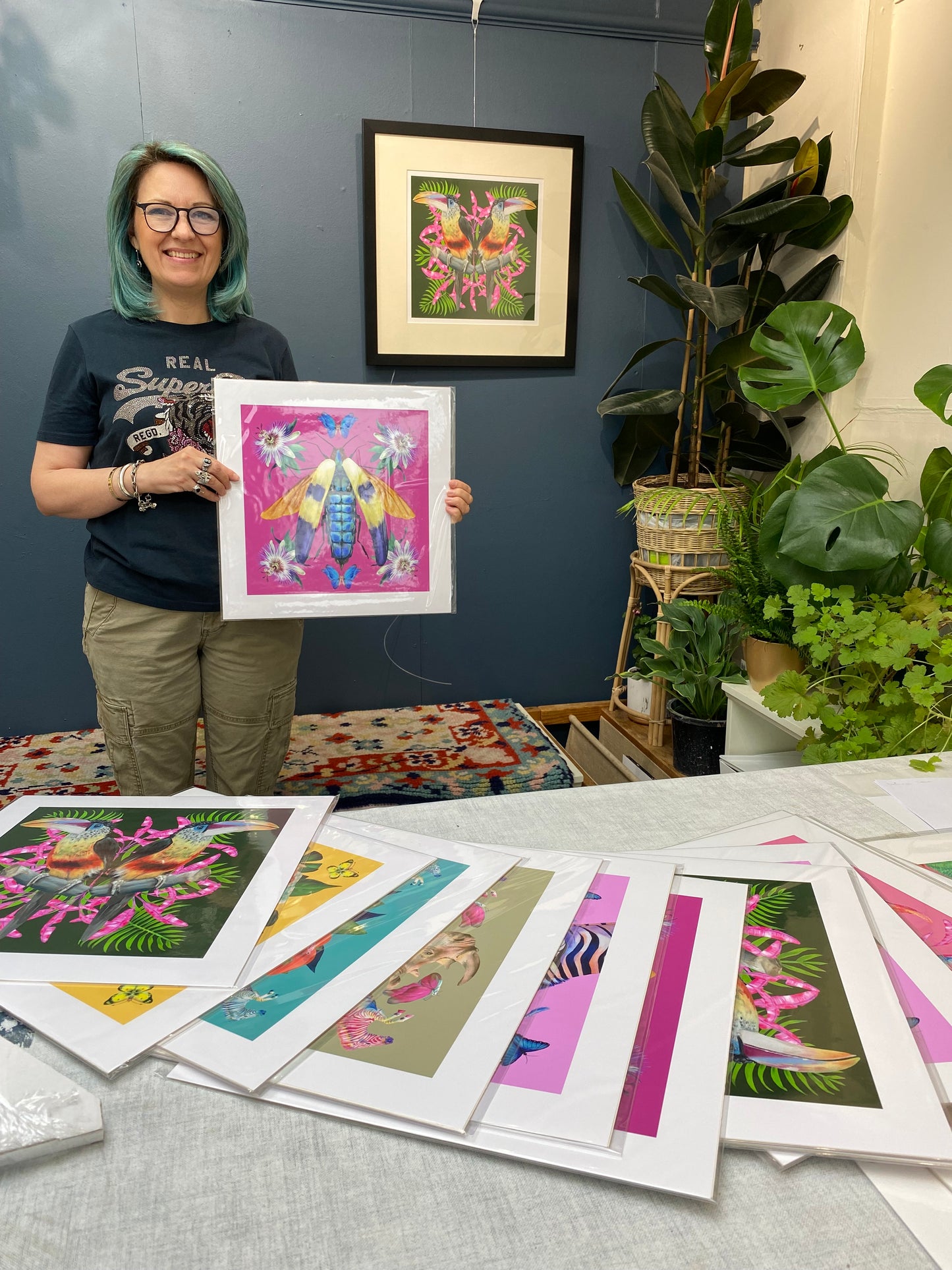 Jewel Beetle Cushion