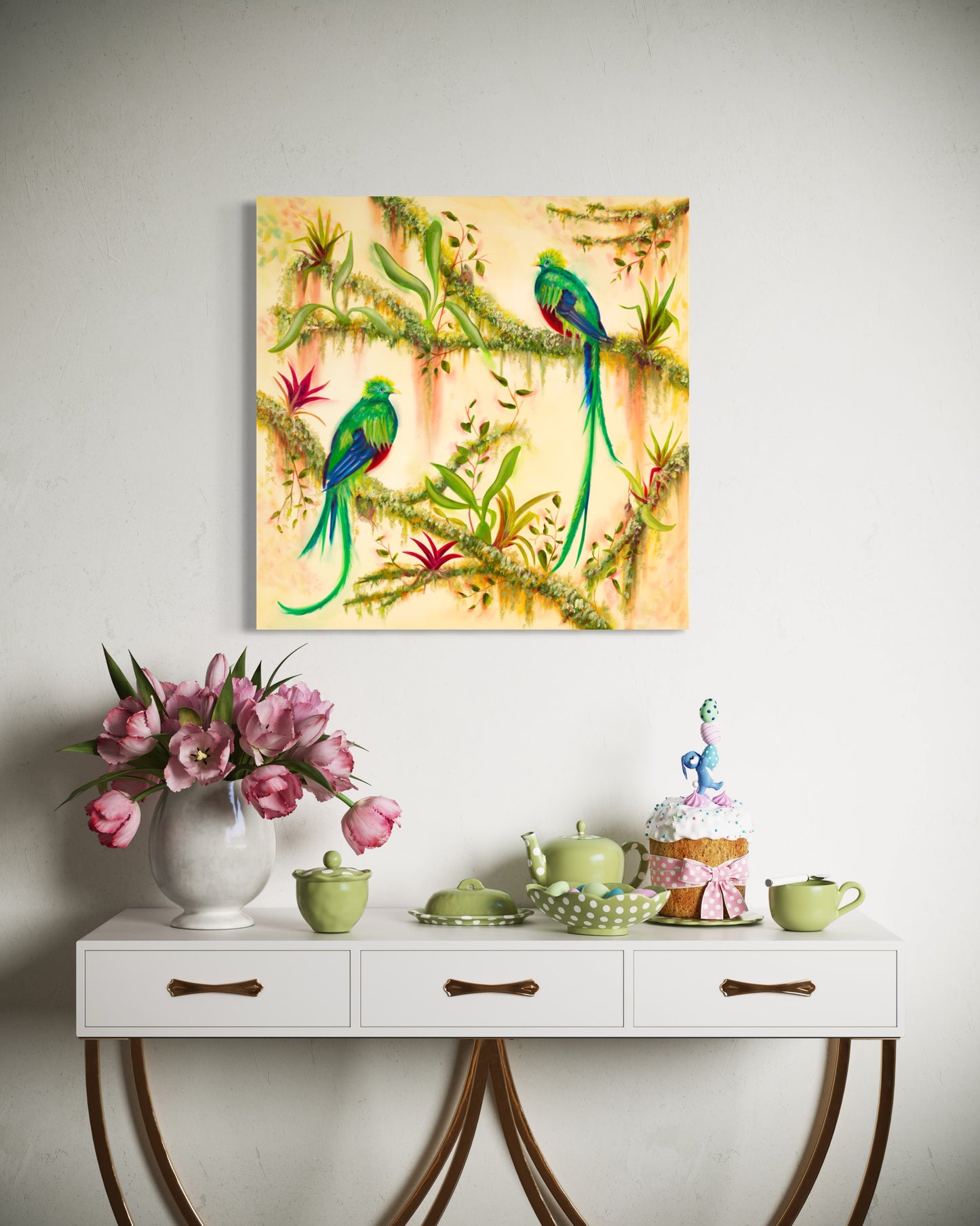 Resplendent Quetzals