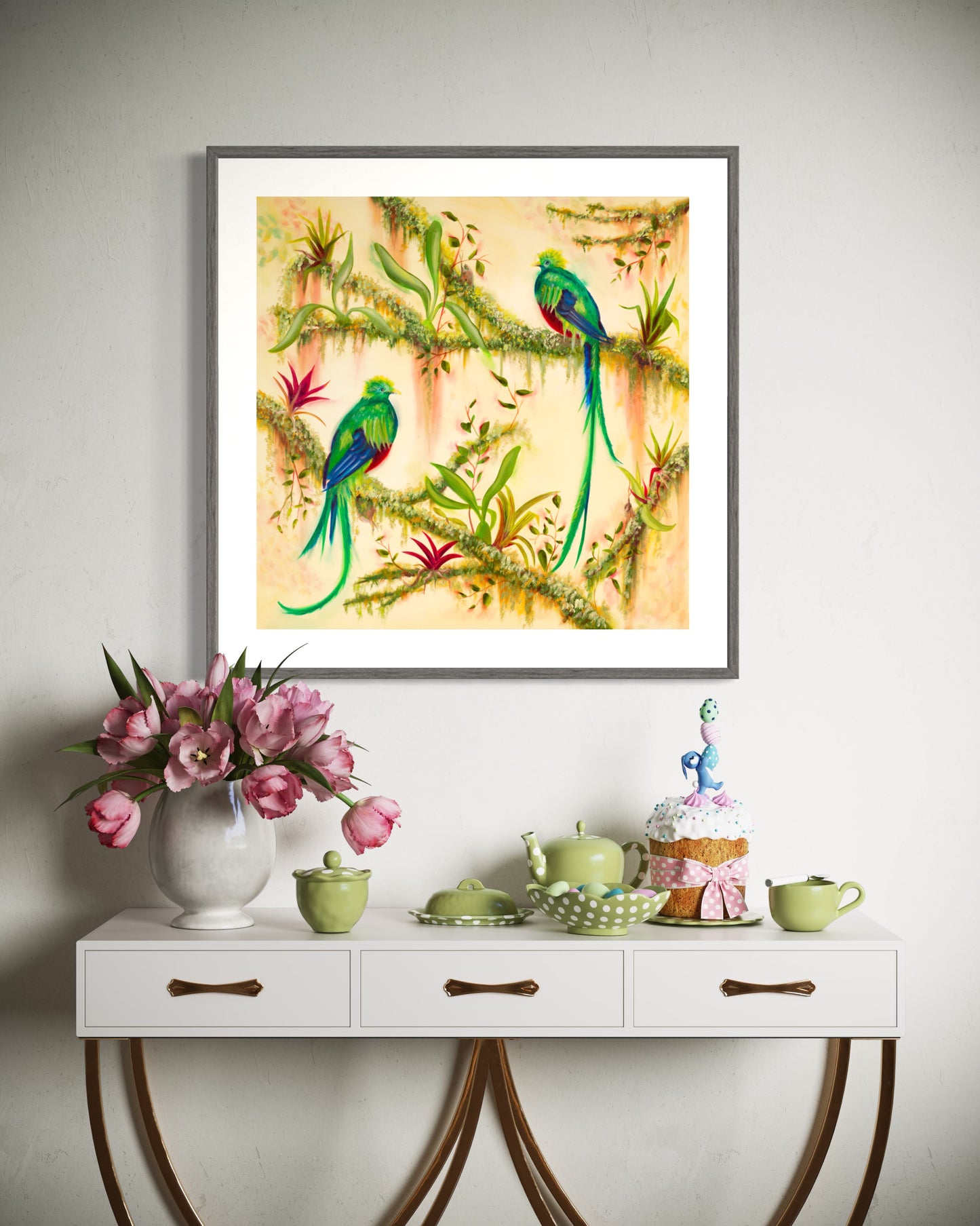 Resplendent Quetzals