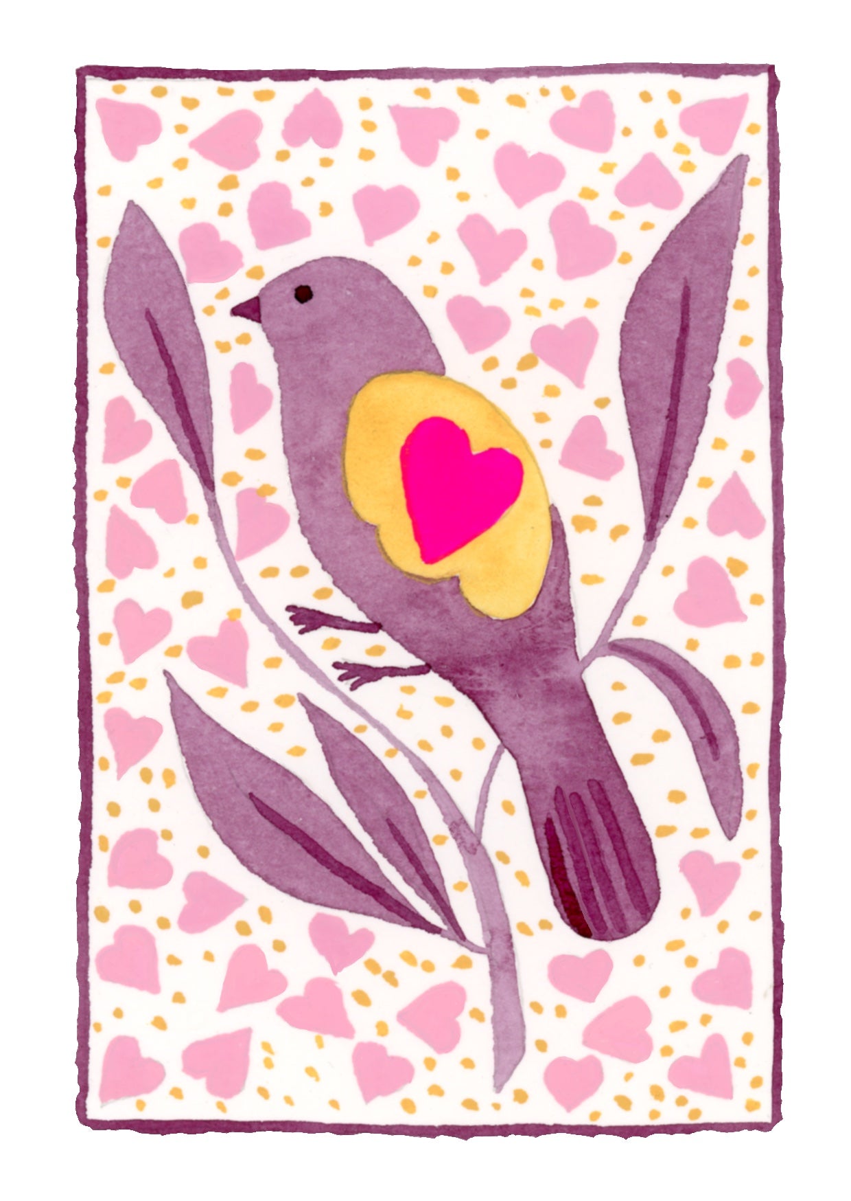 Damson Love Bird