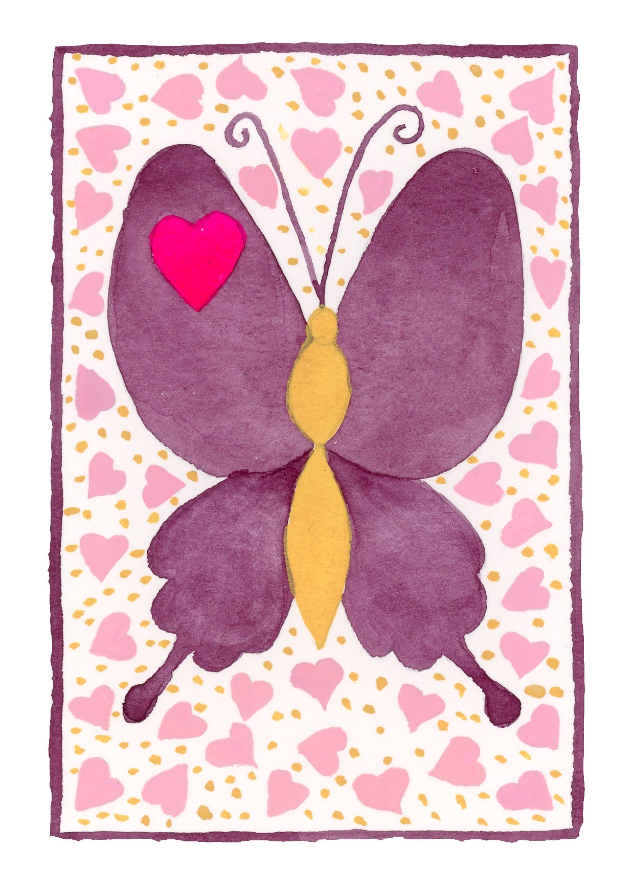 Damson Love Butterfly