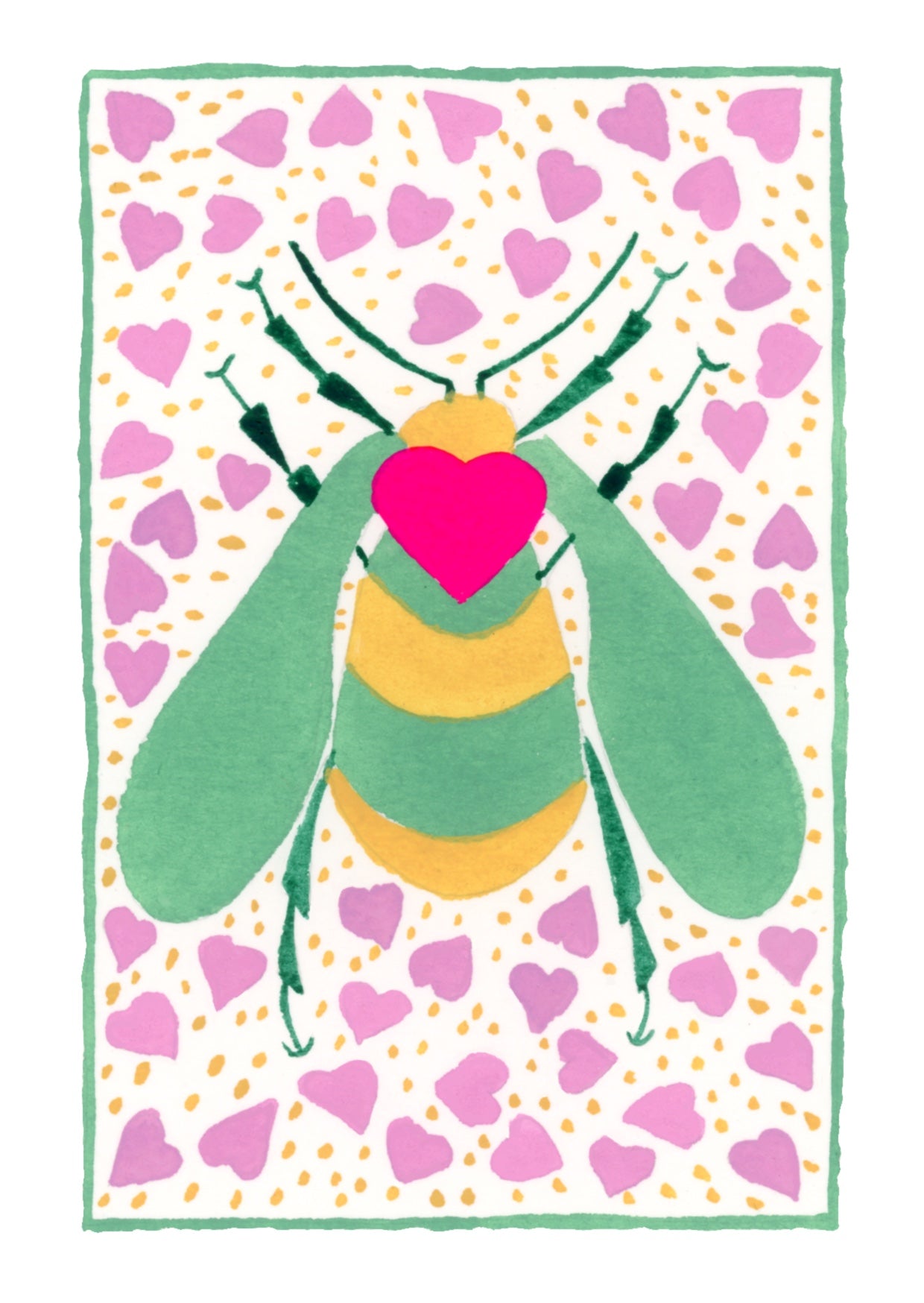 Emerald Love Bee