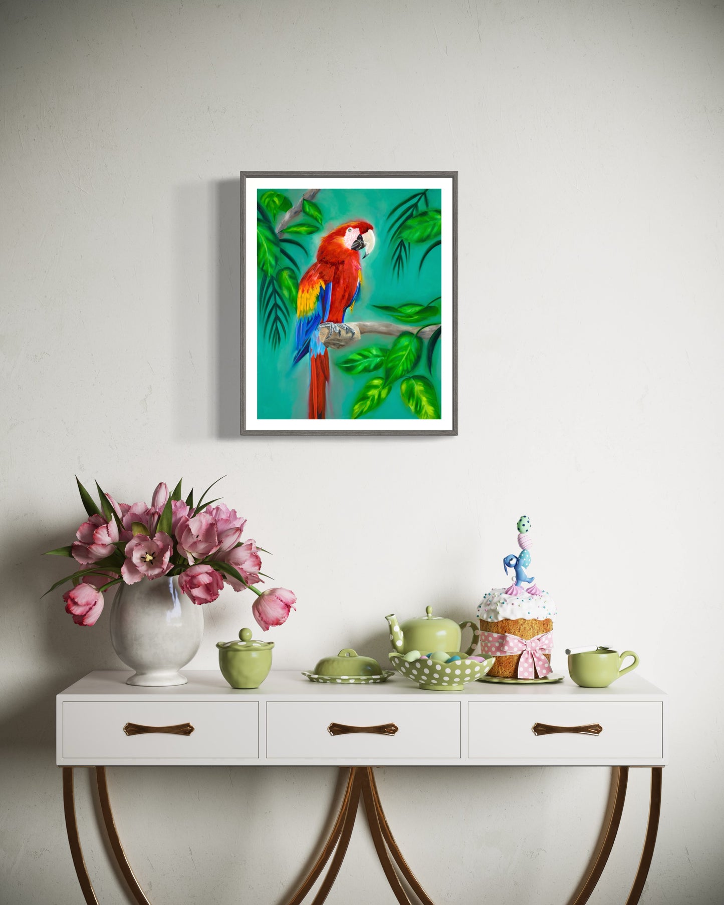 Scarlett Macaw