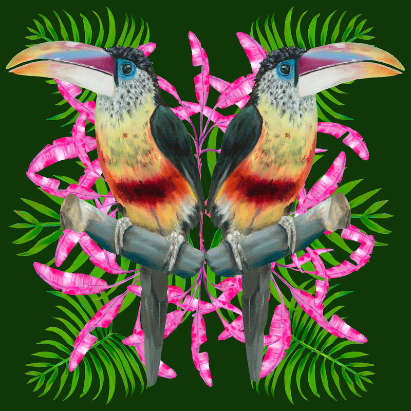 Toucan Wallpaper (Green)