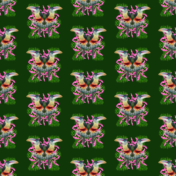 Toucan Wallpaper (Green)